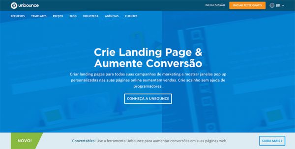 Landing pages com enbounce 2020.2