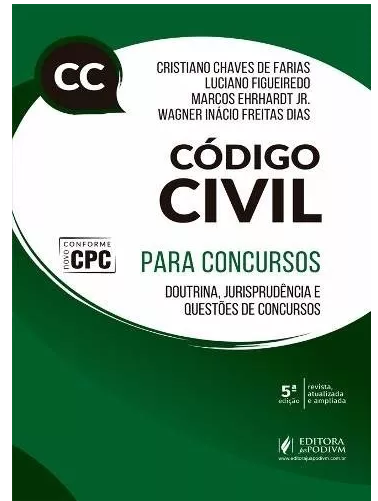 Código Civil – Para Concursos Cc 5ª Ed 2017 Cristiano Chaves