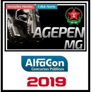 AGEPEN MG (AGENTE PENITENCIÁRIO) ALFACON 2019.2