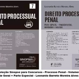 Coleção Sinopse P/ Concursos- Processo Penal Vol. 7 & 8 2016