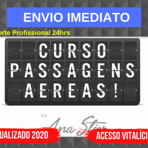 Passagens Aéreas – Ana Stier 2020.1