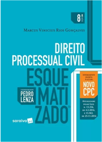 Direito Processual Civil Esquematizado 8ª Ed. 2017 Lenza