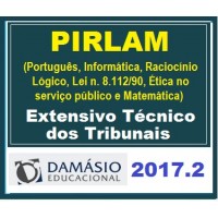 EXTENSIVO TÉCNICO DOS TRIBUNAIS | NÍVEL MÉDIO | REGULAR | ONLINE DAMÁSIO 2018.1