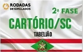 2°fase Cartório/sc Tabelião Rdd Simulados 2019.2