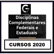 G7 Jurídico – Disciplinas Complementares para Carreiras Jurídicas G7 2020.1